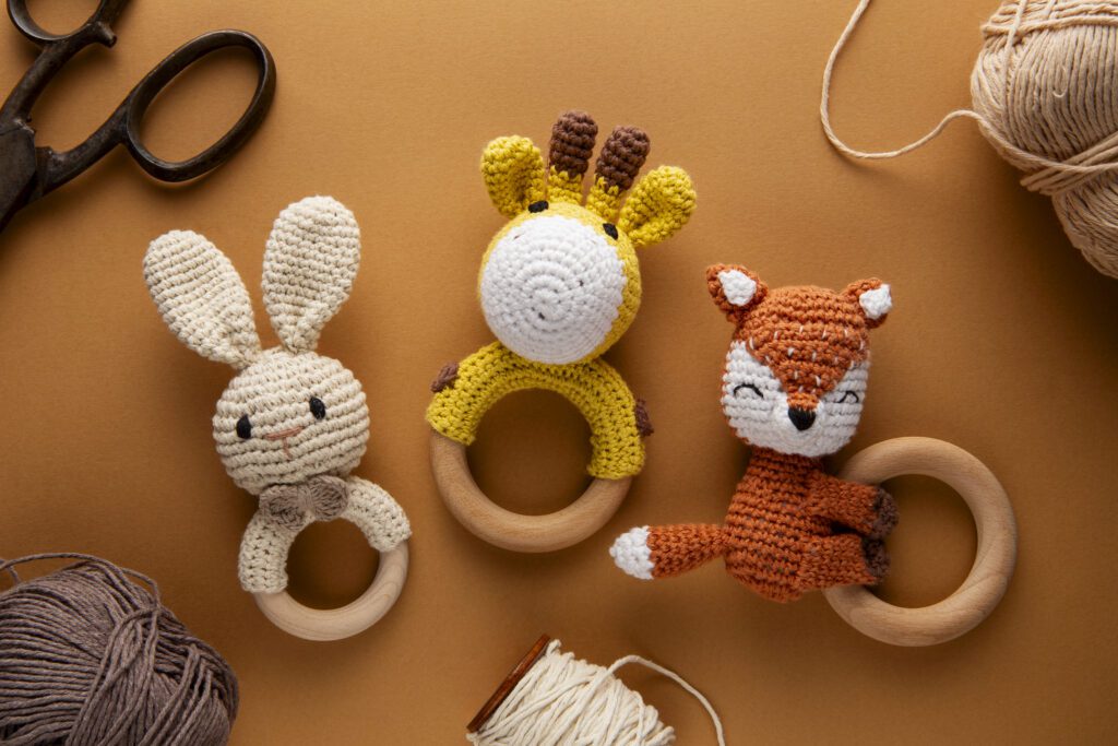 Amigurumi örgüden örnek oyuncak görselleri